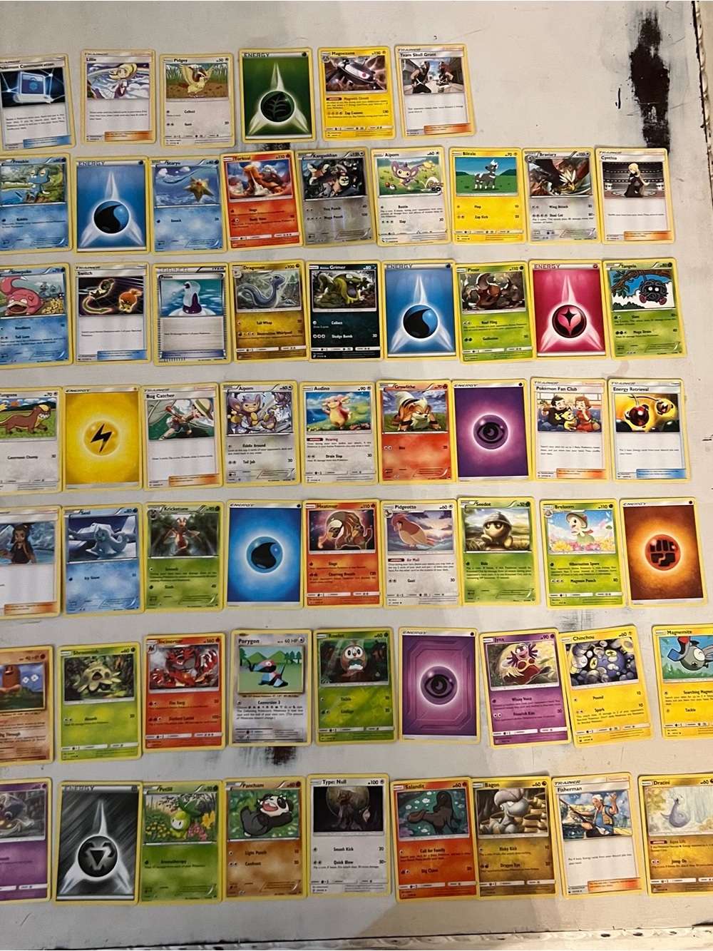Pokémon Trading Card Lot – Assorted 60 Cards– Mixed MP to NM